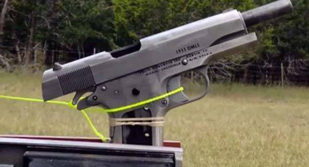 Takhle střílí zbraň vytištěná na 3D tiskárně