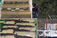 Pašeráci převáželi obří zásilku českých zbraní za miliony: Komu je chtěli prodat?