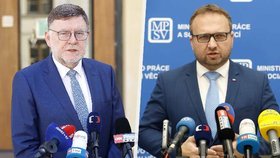 Zbyněk Stanjura (ODS) a Marian Jurečka (KDU-ČSL)