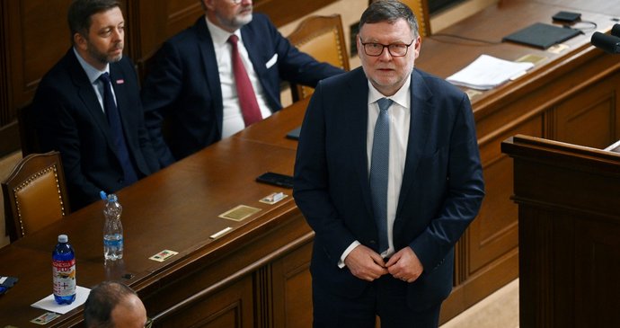 Ministr financí v demisi Zbyněk Stanjura (ODS) (listopad 2025)