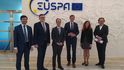 Zbyněk Stanjura, Rodrigo da Costa a Martin Kupka podepsali memorandum o novém sídle EUSPA (7. 2. 2023).