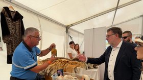 Zbyněk Stanjura (ODS) během kampaně.