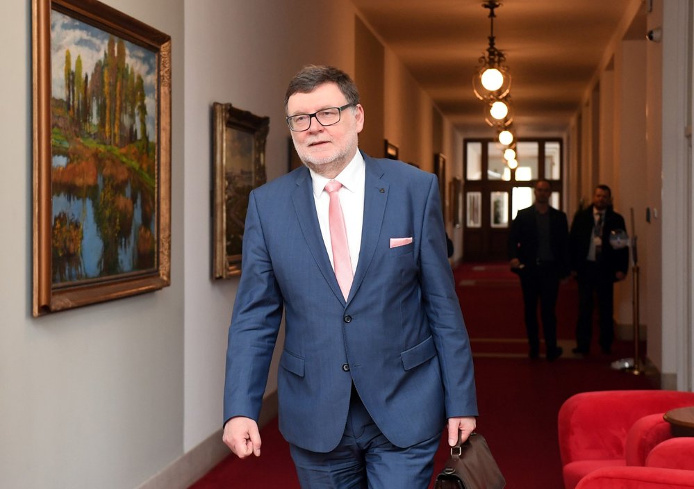 Jednání vlády o ukrajinských uprchlících: Ministr financí Zbyněk Stanjura (ODS) (16.3.2022)