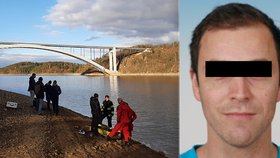 Matku dvou dětí Martinu (†44) našli mrtvou: Jiřího (†39) podezřelého z vraždy potápěči vylovili mrtvého u Žďákovského mostu