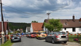 V obci Zdemyslice na Plzeňsku došlo údajně k vraždě.