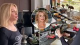 Krásná Zdena Studenková odhalila své království: V luxusní kuchyni nově natáčí videa