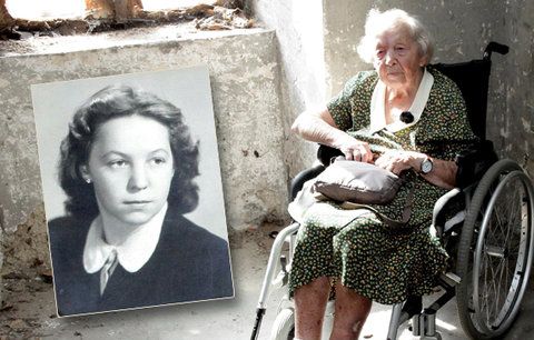 Zdenu (96) věznilo gestapo: Po 77 letech se vrátila do své cely na Cejlu