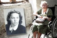 Zdenu (96) věznilo gestapo: Po 77 letech se vrátila do své cely na Cejlu