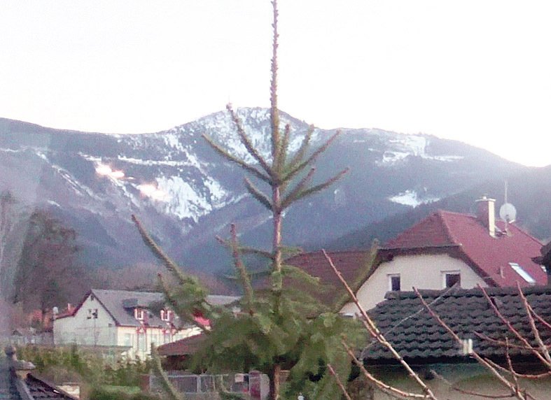 Výhled na Lysou horu