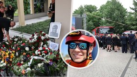 Dojemná slova velitele po pohřbu hasiče Zdeňka (†34): Byl pro mě skoro jako syn a zároveň kamarád!