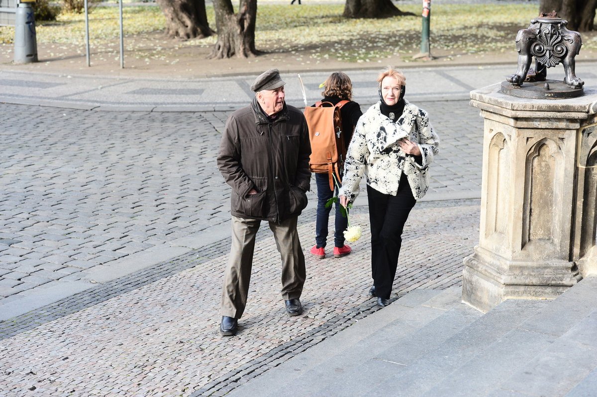 Carmen Mayerová a Petr Kostka