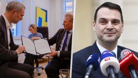 Opozice v čele s šéfem Pirátů Zdeňkem Hřibem podpořila Grónsko, ministr zahraničí Petr Macinka si rýpl.