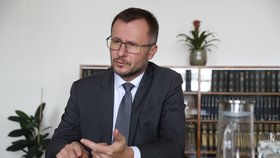 Ministr zemědělství Zdeněk Nekula (KDU-ČSL) při rozhovoru pro Blesk.