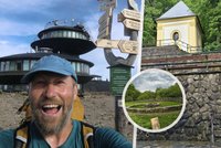 Důchodce vyrazil po Česku jako pohádkový Honza: V uzlíku koláče, před sebou 1700 kilometrů