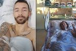 Paralympionik Zdeněk skončil v nemocnici: Přesto vtipkuje s Terezou, která přišla o nohy.