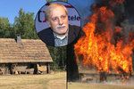 Dvorní režisér Bohdalové Zelenka: Chalupa v plamenech! Rychlý zásah hasičů