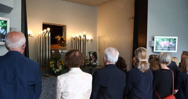 Pohřeb Zdeňky Bauerové