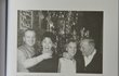 1958 -  Vánoce na Hvozdech s manželem Karlem a rodiči Olgou a Václavem Procházkovými.
