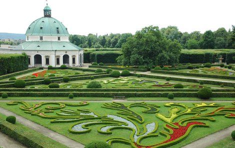 Kroměřížská květná zahrada je na seznamu památek UNESCO.