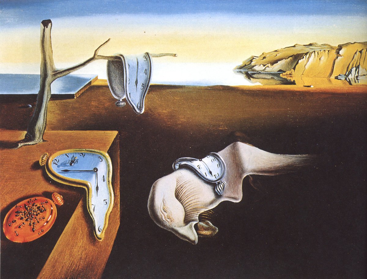 Salvator Dalí: Persistence paměti (1932)