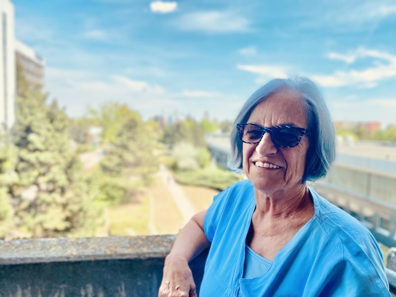 Božena Smejkalová (76) pracuje 55 let na psychiatrii ve FN Brno.