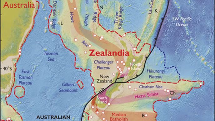 Zealandia, nový kontinent