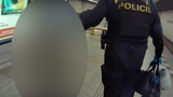 Pozdvižení v metru: Policisté z metra vyvedli zdrogovanou žebračku, přetahovala se s nimi a hystericky křičela