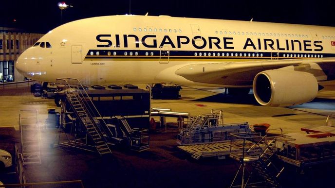 Airbus A380 letecké společnosti Singapore Airlines