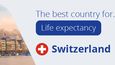 Nejdelší život mají Švýcaři.