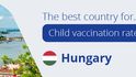 Nejvyšší proočkovanost dětí je v Maďarsku.