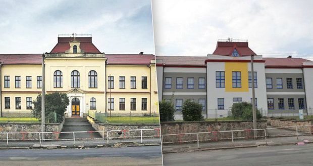 »Zprasená« rekonstrukce stoleté školy: Změna vzhledu bez povolení?