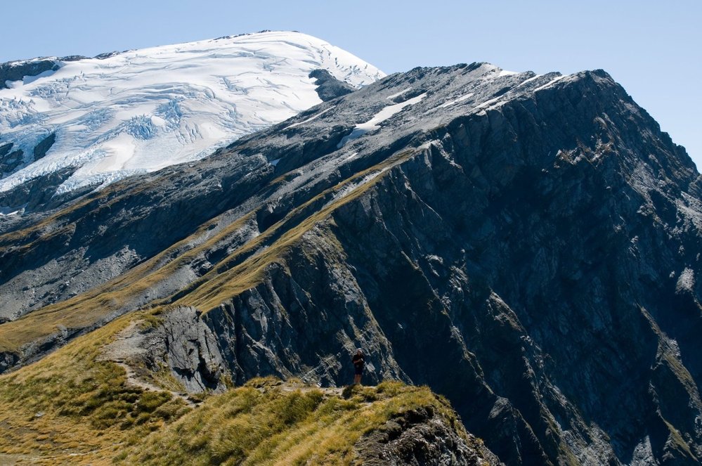 Mt. Aspiring: Záběry Železného pasu se natáčely v několika pohořích, jedním z nich byl i národní park M. Aspiring, který je jižním zakončením horského masivu Jižních Alp 