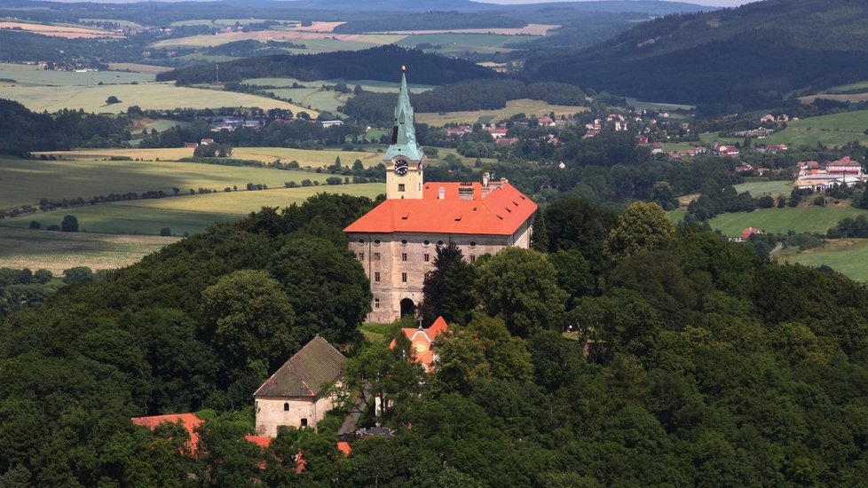 Zámek Zelená Hora u Nepomuku na Plzeňsku.