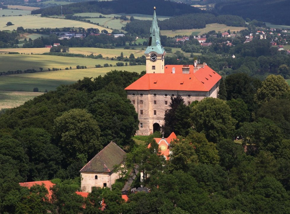 Zámek Zelená Hora u Nepomuku na Plzeňsku