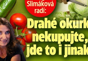 Margit Slimáková: Drahé okurky nekupujte. Tady jsou 4 tipy, jak mít za pár korun nálož vitamínů!