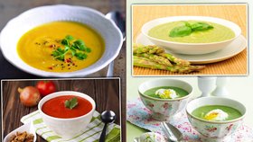 Báječné recepty na zdravé zeleninové polévky