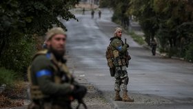 Válka na Ukrajině: Prezident Volodomyr Zelenský na návštěvě v Izjumu (14.9.2022)