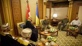 Ukrajinský prezident Volodymyr Zelenskyj v Saúdské Arábii (květen 2023)