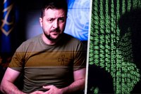 Hackeři pustili Rusům v televizi Zelenského: „Budete mávat smrti na přivítanou,“ slyšeli