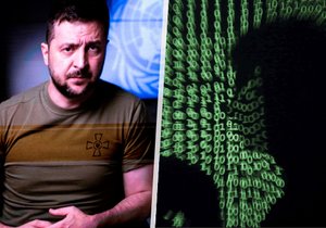 Hackeři Rusům do televize pustili Zelenského: Ukrajinský prezident pohrozil nejen vojákům. „Budete mávat smrti na přivítanou.“