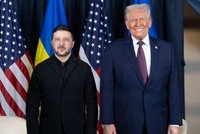 Zelenskyj dorazil do Davosu za Trumpem, zkritizoval Evropu
