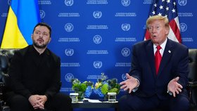 Schůzka Donalda Trumpa a Volodymyra Zelenského v New Yorku (22. 9. 2026)