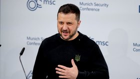 Volodymyr Zelenskyj vystoupil na Mnichovské bezpečnostní konferenci (17.2.2024)