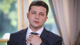 Prezident Ukrajiny Volodymyr Zelenskyj