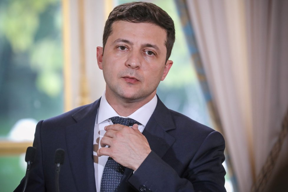 Prezident Ukrajiny Volodymyr Zelenskyj