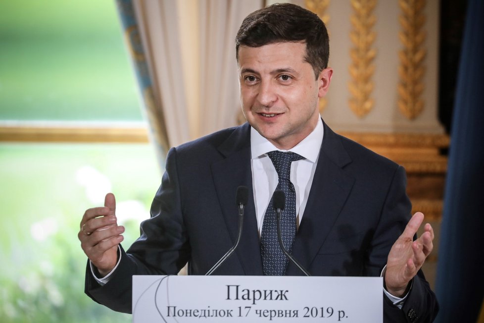 Prezident Ukrajiny Volodymyr Zelenskyj