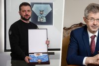 Zelenskyj vyznamenal Vystrčila a Pekarovou Adamovou! Řád Jaroslava Moudrého za podporu Ukrajiny