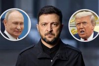 Zelenskyj mezi mlýnskými kameny: Co se mu honí v hlavě? Ustoupí tlaku Trumpa?