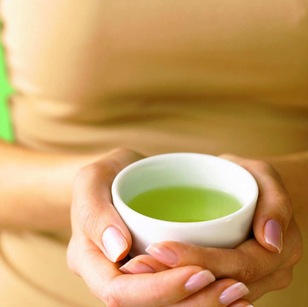 Zelený čaj je skvělý antioxidant.