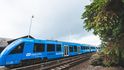 Na pražské železnici se loni představil první vodíkový vlak pro osobní dopravu na světě Coradia iLint
